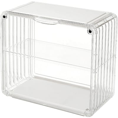 Figuren Displaydoos Acryl Blind Box Displaycase Monteren Verzamelobjecten Doos Stofdichte Bescherming wit