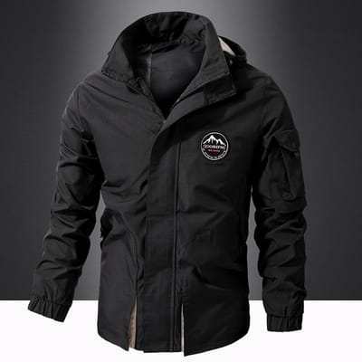 Herenjas Lente en Herfst Jeugd Casual Jas met Capuchon Heren Top Outdoor Bergbeklimmen Vrije tijd Reizen Heren 7XL