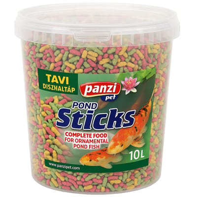 Panzi-Pet - Vijvervissenvoer - Vissenvoer - Vijver - Korrels - 10L