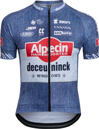 ALPECIN-DECEUNINCK 2024 KIDS FIETSSHIRT Maat 110