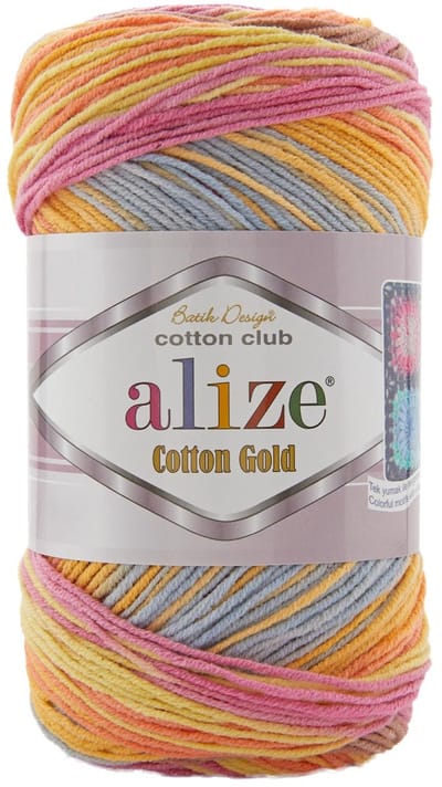 Alize Cotton Gold Batik 8096 Pakket 5 x 100 Gram