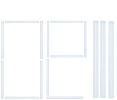 Hete lijmsticks - Lijmstokken - Huisreparatie - Sterke binding - 90 stuks - Transparant