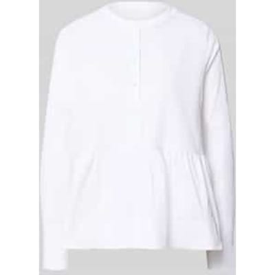 Regular fit blouse met knoopsluiting
