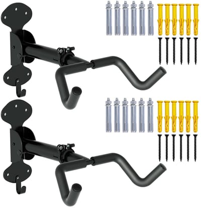 Dailygoods- Fietshouder - Ruimtebesparend Ontwerp - Fiets Ophangsysteem - Stabiele Beugel - Geschikt voor Garage en Thuis - Tot 30 kg Belastbaar - Fietssteun