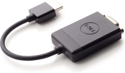 Dell 492-11682 Adapter [1x HDMI-stekker - 1x VGA-bus] Zwart