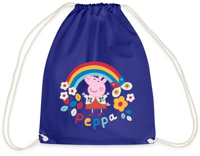 Peppa Pig Regenboog Gymtas