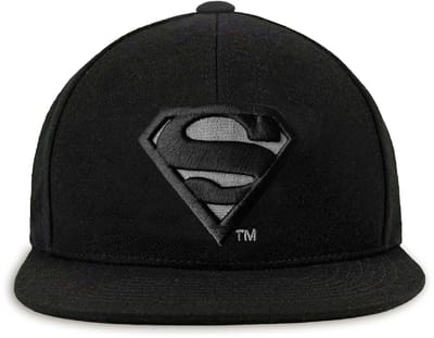Logoshirt Cap DC Superman Logo Schwarz