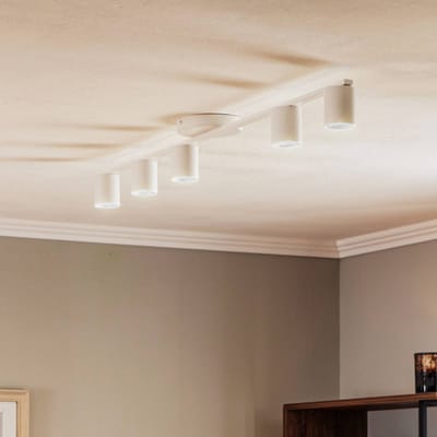 SIGMA Plafondspot Sky, 5-lamps, wit