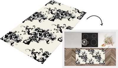 Keukenloper - Loper keuken - Patronen - Zen - Abstract - 120x60 cm - Keukenloper vinyl