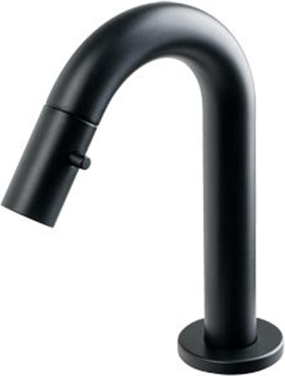 Plieger Lupo 2.0 Toiletkraan – Opbouw fonteinkraan – Laag model – Uitloop 10.1 cm – 10 jaar garantie – Mat zwart