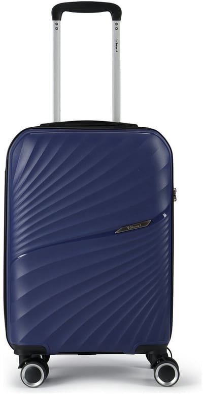 Benzi 5755 4 wielen Cabinewagen 55 cm - Harde bagage - TSA slot - blau