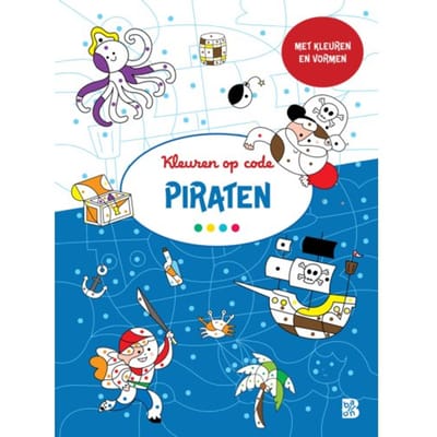 Piraten - Kleuren Op Code