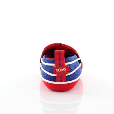 Toms x Marvel Spiderman Gezichtsbedrukking Tiny Lima Slip On Schoenen - Kinderen