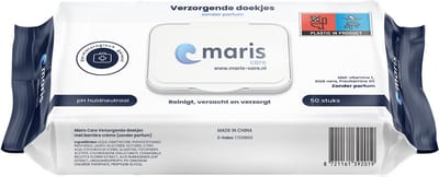 Maris Care Verzorgende doekjes parfumvrij - 50 stuks