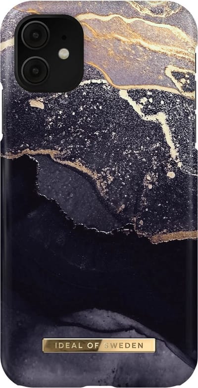 iDeal of Sweden Fashion Backcover geschikt voor Apple iPhone 11 - Golden Twilight Marble