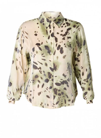 YEST Isaline Tops - Natural/Multi Colour - maat 42