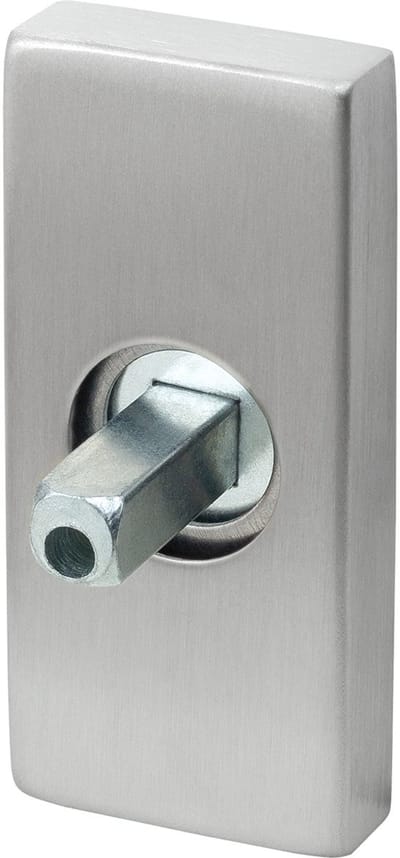 Rozet - RVS geborsteld - RVS - GPF -