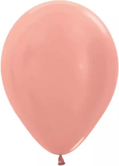 Metallic Rose Gold ballonnen - professionele ballonnen - Feestversiering- Rose gouden ballonnen