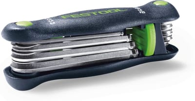 Multifunctioneel Gereedschap - Zeskant Gereedschap - Snel Schroeven - Ergonomische Behuizing - 17 cm Lengte - Donkerblauw Groen