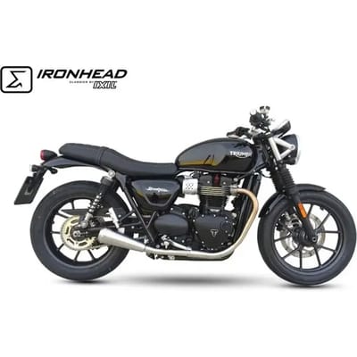 Silencieux motorfiets rechterzijde Ixil Ironhead