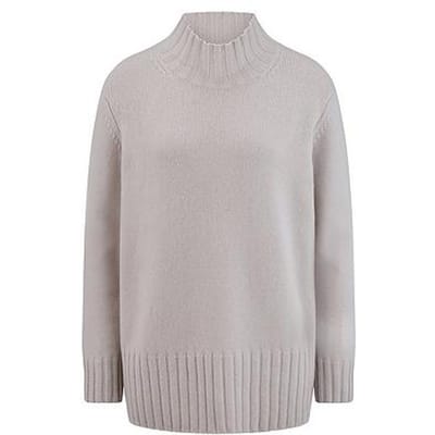 Lange trui Van Peter Hahn beige