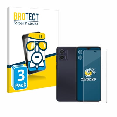 Screenprotector 3 Stuks voor Motorola Moto G73 5G (Voor+Camera) Beschermglas transparant
