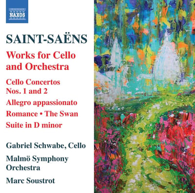 Gabriel Schwabe, Malmö Symphony Orchestra, Marc Soustrot - Saint-Saëns: Cello Concertos Nos. 1 & 2 | Works For Cello And Orchestra (CD)