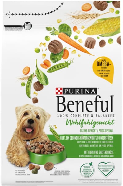 Beneful Gezond Gewicht Kip&Groente - Hondenvoer - 4 x 2.8 kg