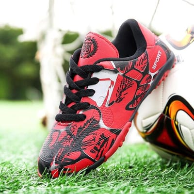 Chaussures de football à crampons pour hommes, chaussures de football vertes à la mode, chaussures de football antidérapantes à cheville basse, baskets de sport en plein air pour hommes, chaussure de football 42