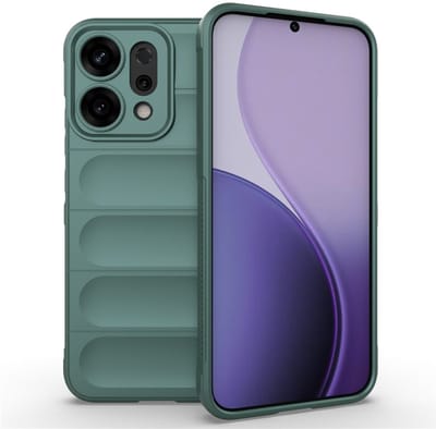 Coverup Hoesje - Geschikt voor OPPO Reno14 Hoesje - Coverup Hands-On Rugged Back Cover - Groen