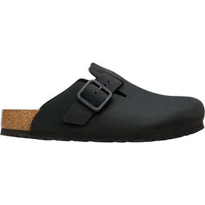 Birkenstock Boston Wb Narrow Slippers Zwart 1031575