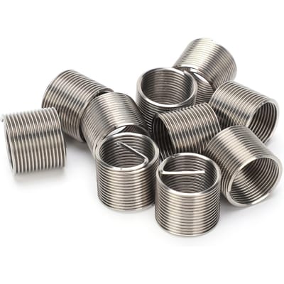 10 stuks Draadschroefdraad Inzetstuk Reparatie Reductiemoer Set Schroefdraad Conversie Bevestiger M18x1.5x1.5D