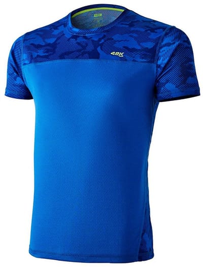 42k Running Mimet T-shirt Met Korte Mouwen Blauw L Man