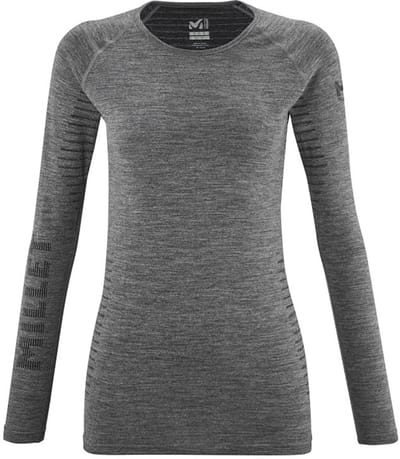 Millet Drynamic Warm Lange Mouwen Basislaag Grijs XS-S Vrouw