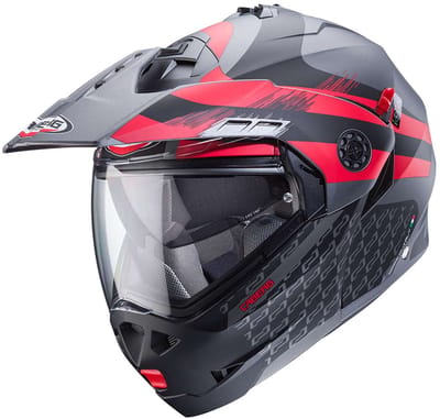 Caberg Tourmax X Sarabe Grijs Rood Systeemhelm - Helm