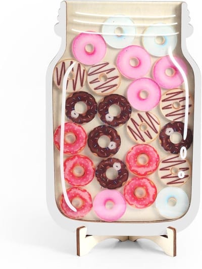 Persoonlijke Donut Beloningspot voor Kinderen, Incentive Systeem voor Positief Gedrag in de Klas en Thuis, Ideaal voor Leerlingen en Beloningsschema