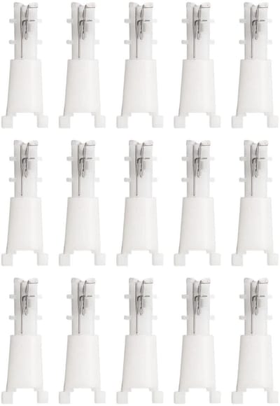 Dailygoody - Vervangende accessoires neushaarsnijders - 20 stuks vervangende koppen - Voor optimale prestaties - Compact formaat - Geschikt voor manne