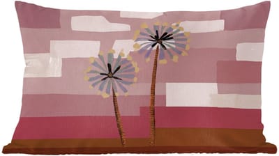 Sierkussens - Kussentjes Woonkamer - 60x40 cm - Illustratie - Bloemen - Vlakken - Abstract