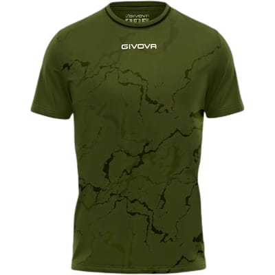 Givova Graphite T-shirt Met Korte Mouwen Groen M Man