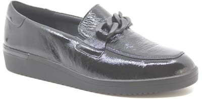 Solidus -Dames - zwart - ballerina's & mocassins - maat 39.5