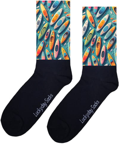 LuckyDay Socks - Kano - Grappige Cadeaus voor Dames en Heren - Verjaardags cadeau vrouw en man - Vrolijke sokken - Valentijns cadeau - Grappige sokken - Leuke sokken - Leuke dames en heren sokken - Maat 37-44