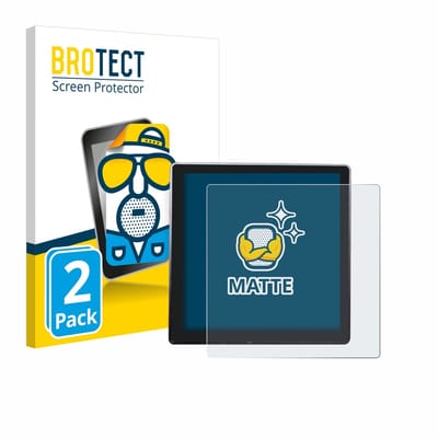 BROTECT - Screenprotector voor Shelly Wall Display - Folie Beschermfolie matte 2 Stuks