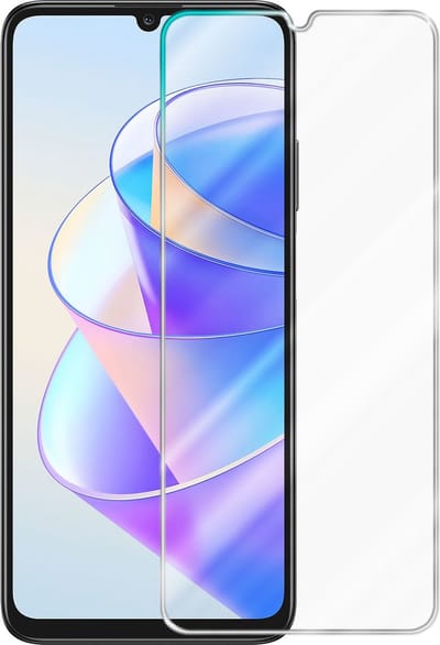 Cadorabo Screenprotector geschikt voor Honor X7a - Pantser film Beschermende film in KRISTALHELDER Geharde (Tempered) display beschermglas in 9H hardheid met 3D Touch