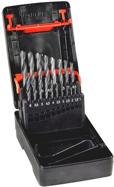 Wurth - Spiraalborenassortiment HSS DIN 338 type RN 118° 19-delig - Spiraalborenassortiment HSS DIN 338 type RN 118° 19-delig x 1 st