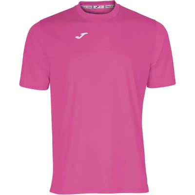 Joma Combi Shirt Korte Mouw Kinderen - Raspberry | Maat: 152