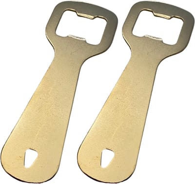 Flessenopener - Flessen Openers - Bierfles Bier Fles Opener - Aftrekker - Bar - Toog - Bieropener - RVS - 2 STUKS