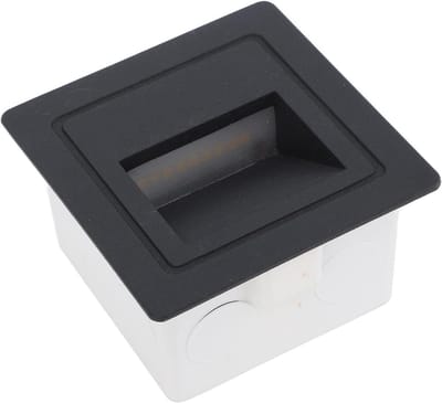 LED Trapverlichting - Buitenlamp Binnen - Veiligheid Verlichting - IP65 Waterdicht - 83x83mm - Warm Licht