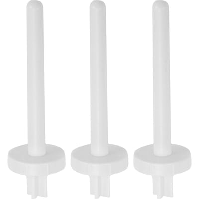 3 Stuks Spoelpen Geschikt voor Janome Huishoudelijke Naaimachine 395719 42 Kunststof Vervangingsonderdelen Accessoires white
