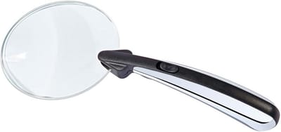 Ronde LED Vergrootglas 2.2x Zonder Frame - Ideaal voor Lezen