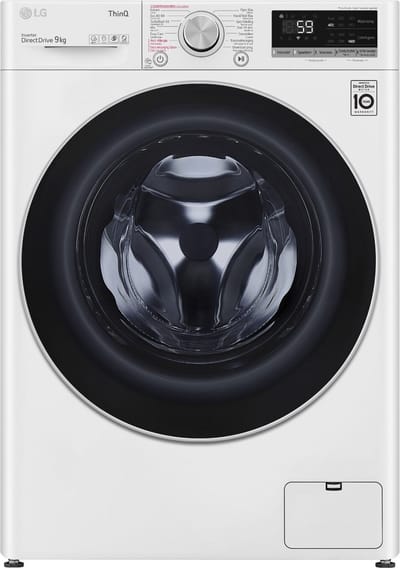 LG F4WV509S1H wasmachine Voorlader 9 kg 1400 RPM Wit